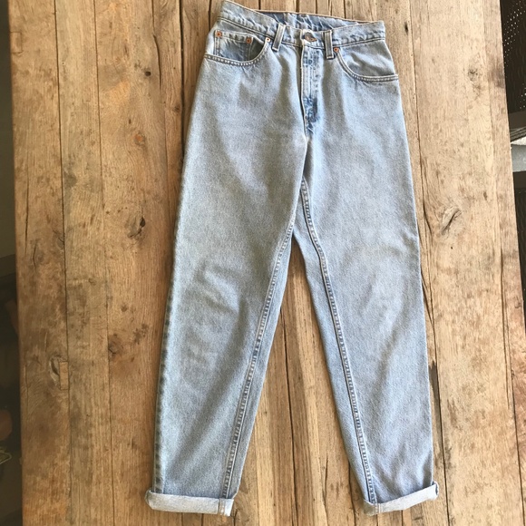 Levi's Denim - Levi's vintage 550 high rise mom jeans, tapered 7